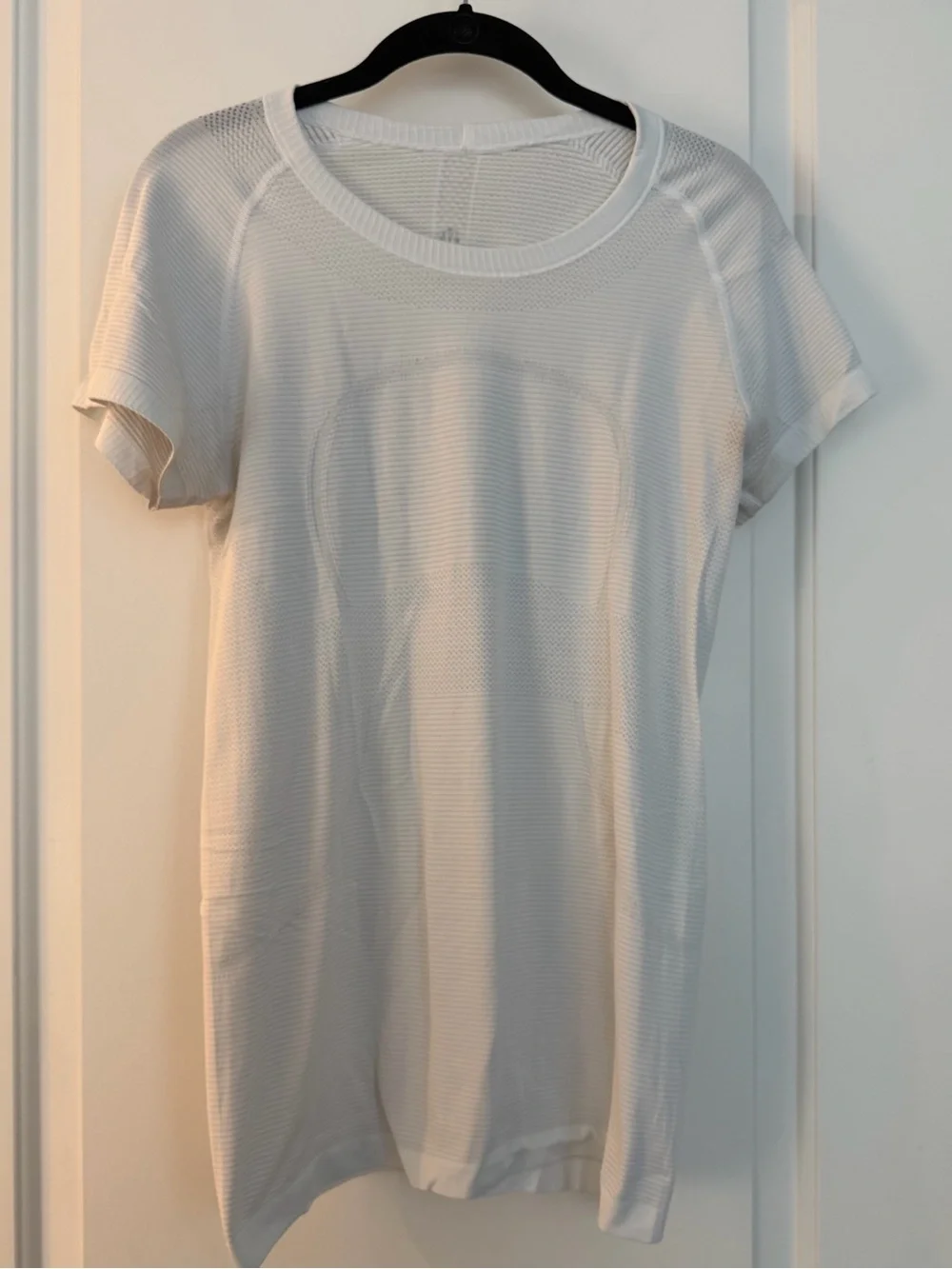 lululemon short sleeve swiftly tech crew in white